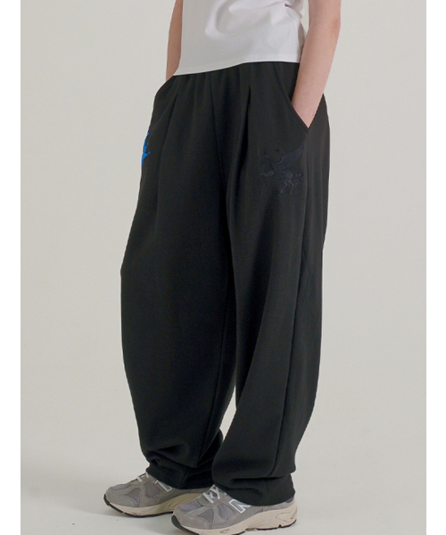 FABULOUS ARCHIVE（ファビュラスアーカイブ）の「SEVEN BALLOON PANTS BLACK(FCG1PT695M)（スウェットパンツ・レディース・ブラック・MEDIUM）」の6枚目の写真