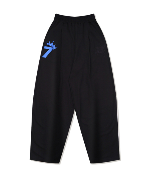 FABULOUS ARCHIVE（ファビュラスアーカイブ）の「SEVEN BALLOON PANTS BLACK(FCG1PT695M)（スウェットパンツ・レディース・ブラック・MEDIUM）」の7枚目の写真