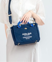 【Jolie Joli/ジョリージョリ】トートバッグ 2WAY ショルダーバッグ ロゴ