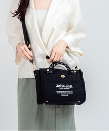 Jolie Joli（ジョリージョリ）の「【Jolie Joli/ジョリージョリ】トートバッグ　2WAY　ショルダーバッグ　ロゴ（トートバッグ）」