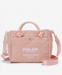 Jolie Joli（ジョリージョリ）の「【Jolie Joli/ジョリージョリ】トートバッグ　2WAY　ショルダーバッグ　ロゴ（トートバッグ）」