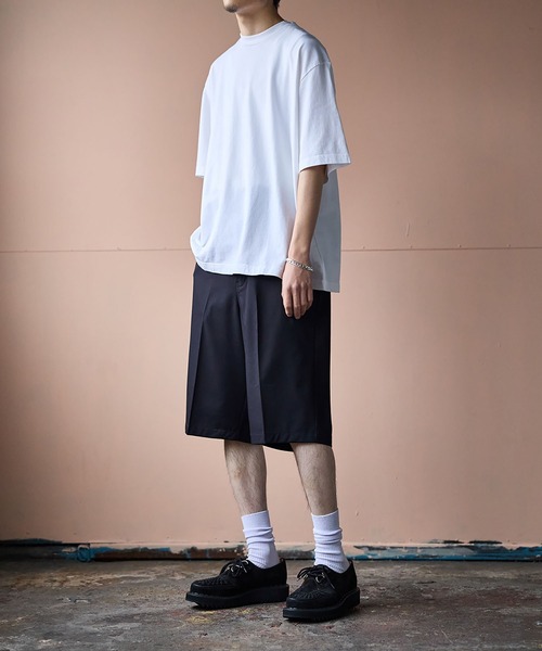 Dickies（ディッキーズ）の「Dickies / ディッキーズ：別注 Wide Work Shorts：ONLYARK-3-2604[AST]（その他パンツ・メンズ・ブラック・M）」の3枚目の写真