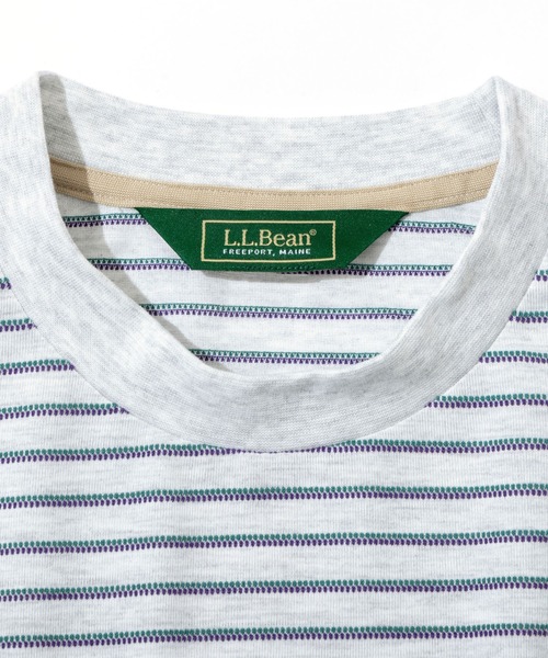 L.L.Bean(エルエルビーン)の「【JAPAN EDITION】クリントン・ストライプ・ティ(Tシャツ/カットソー・メンズ・ブルー系その他/グレー系その他・MEDIUM/SMALL/LARGE)」の6枚目の写真