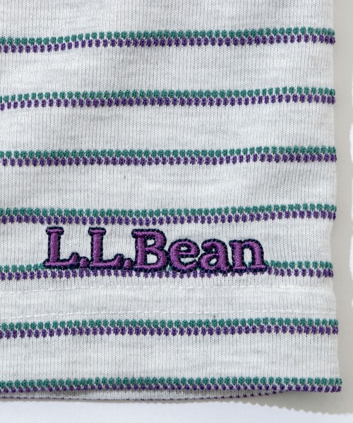 L.L.Bean(エルエルビーン)の「【JAPAN EDITION】クリントン・ストライプ・ティ(Tシャツ/カットソー・メンズ・ブルー系その他/グレー系その他・MEDIUM/SMALL/LARGE)」の7枚目の写真
