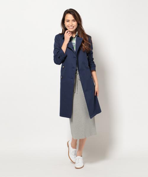 SHARE PARK（シェアパーク）の「ミラノリブスカート（スカート・レディース・ライトグレー系/ネイビー系・0/1）」の7枚目の写真