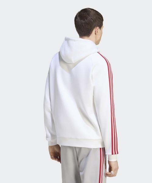 adidas(アディダス)の「リバプールFC オリジナルス パーカー スウェットシャツ / アディダス adidas(パーカー・メンズ・ホワイト・XX-LARGE/XXX-LARGE/X-LARGE/LARGE/MEDIUM/SMALL)」の2枚目の写真