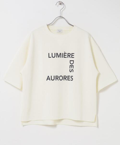 URBAN RESEARCH DOORS(アーバンリサーチドアーズ)の「速乾裏毛ロゴプルオーバー(Tシャツ/カットソー・レディース・ネイビー/ナチュラル・FREE)」の10枚目の写真