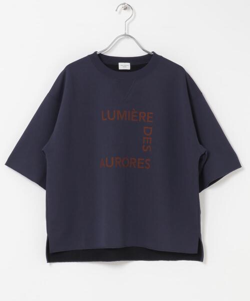 URBAN RESEARCH DOORS(アーバンリサーチドアーズ)の「速乾裏毛ロゴプルオーバー(Tシャツ/カットソー・レディース・ネイビー/ナチュラル・FREE)」の19枚目の写真