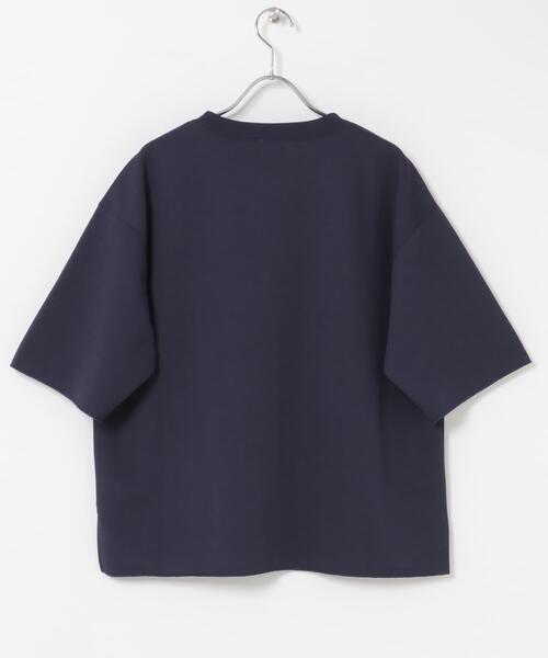 URBAN RESEARCH DOORS(アーバンリサーチドアーズ)の「速乾裏毛ロゴプルオーバー(Tシャツ/カットソー・レディース・ネイビー/ナチュラル・FREE)」の21枚目の写真
