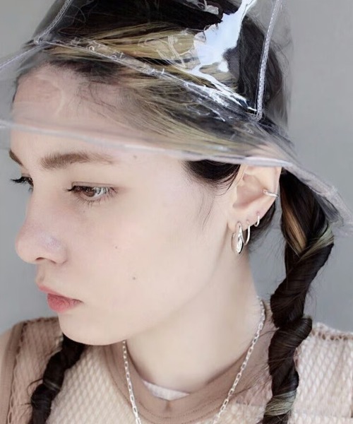 norme（ノーム）の「【SILVER925】ノーム ヘイロー フープ ピアス (スモール/2P) / norme Halo hoop pierce (Small/2P)（ピアス（両耳用）・レディース・シルバー・FREE）」の4枚目の写真