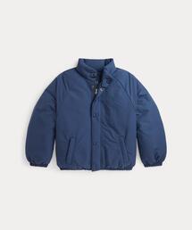 POLO RALPH LAUREN CHILDRENSWEAR(�|�� �����t ���[���� �`���h�����Y�E�F�A)�̃_�E�� ���b�N�l�b�N �W���P�b�g(�_�E���W���P�b�g/�R�[�g)