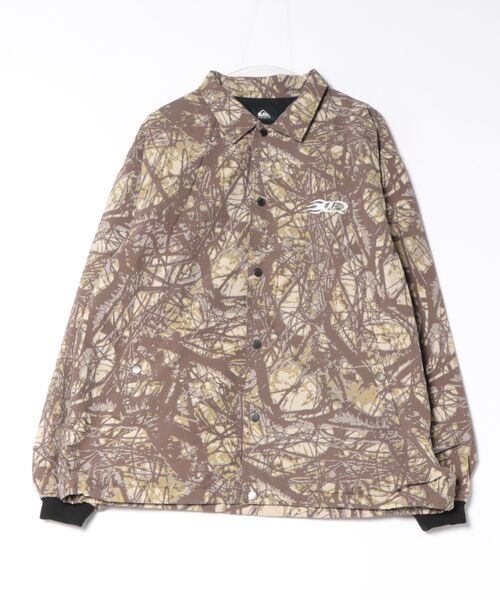 Quiksilver(クイックシルバー)の「QUIKSILVER メンズ MERCURY COACH JKT ジャケット 【2026年秋冬モデル】(ブルゾン・メンズ・ブラック/カーキ・SMALL/MEDIUM/LARGE/X-LARGE)」の2枚目の写真