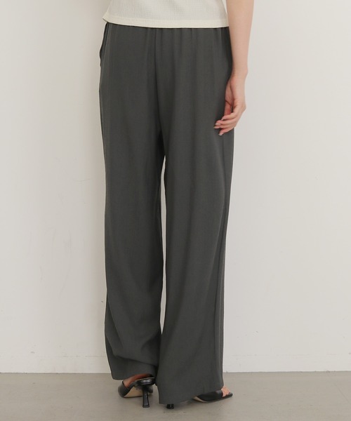 cheriella(シェリエラ)の「【cheriella】スカーフ付きレイヤードスラックス SCARF LAYERED SLACKS(スラックス・レディース・チャコールグレー/ベージュ・FREE)」の9枚目の写真