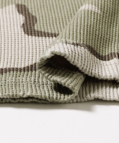 BEAMS T(ビームスティー)の「Camo Waffle Henley Neck Long Sleeve T-shirt(Tシャツ/カットソー・メンズ・その他1/その他・X-LARGE/SMALL/LARGE/MEDIUM)」の10枚目の写真