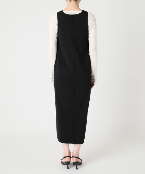U by SPICK&SPAN(ユーバイスピックアンドスパン)の「2WAYニットロングワンピース(ワンピース・レディース・ブラック/ベージュ・FREE)」の17枚目の写真