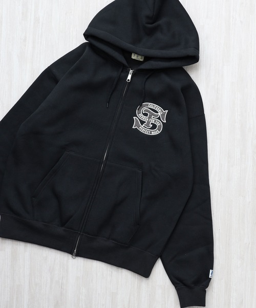 The Endless Summer(エンドレスサマー)の「TES LOCAL CREW ZIP PARKA / スウェットジップパーカー(パーカー・メンズ・グレー/ブラウン/ブラック・SMALL/MEDIUM/LARGE/X-LARGE)」の5枚目の写真