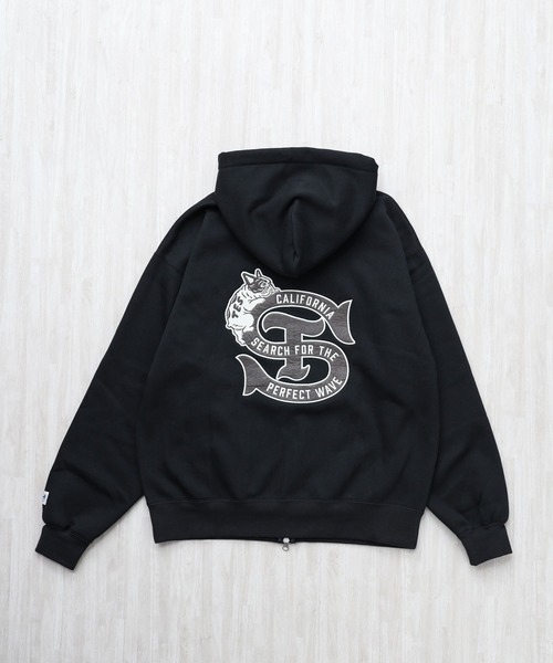 The Endless Summer(エンドレスサマー)の「TES LOCAL CREW ZIP PARKA / スウェットジップパーカー(パーカー・メンズ・グレー/ブラウン/ブラック・SMALL/MEDIUM/LARGE/X-LARGE)」の8枚目の写真