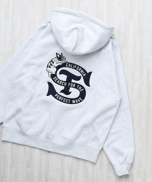 The Endless Summer(エンドレスサマー)の「TES LOCAL CREW ZIP PARKA / スウェットジップパーカー(パーカー・メンズ・グレー/ブラウン/ブラック・SMALL/MEDIUM/LARGE/X-LARGE)」の11枚目の写真