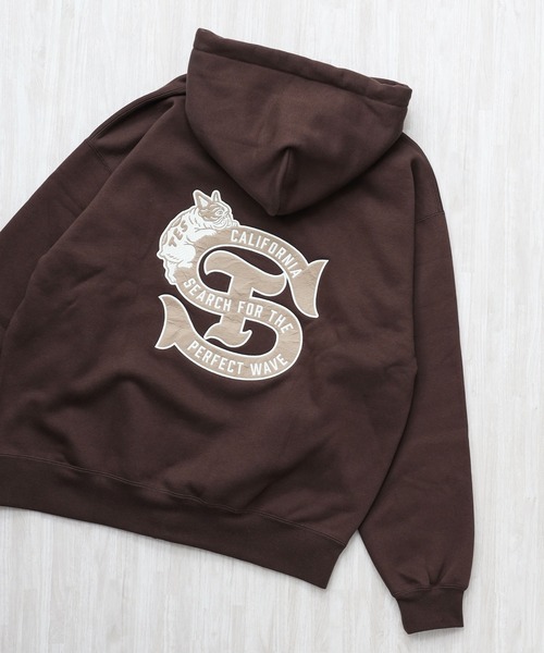 The Endless Summer(エンドレスサマー)の「TES LOCAL CREW ZIP PARKA / スウェットジップパーカー(パーカー・メンズ・グレー/ブラウン/ブラック・SMALL/MEDIUM/LARGE/X-LARGE)」の17枚目の写真