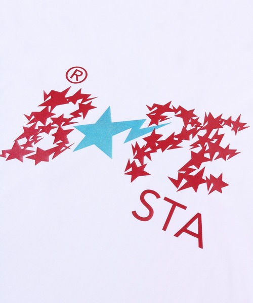A BATHING APE(アベイシングエイプ)の「METALLIC BAPE STA LOGO RELAXED FIT TEE(Tシャツ/カットソー・メンズ・ホワイト/ネイビー/ブラック・LARGE/XX-LARGE/MEDIUM/SMALL/X-LARGE)」の7枚目の写真