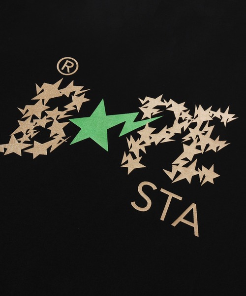 A BATHING APE(アベイシングエイプ)の「METALLIC BAPE STA LOGO RELAXED FIT TEE(Tシャツ/カットソー・メンズ・ホワイト/ネイビー/ブラック・LARGE/XX-LARGE/MEDIUM/SMALL/X-LARGE)」の8枚目の写真