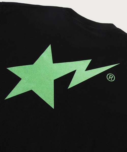 A BATHING APE(アベイシングエイプ)の「METALLIC BAPE STA LOGO RELAXED FIT TEE(Tシャツ/カットソー・メンズ・ホワイト/ネイビー/ブラック・LARGE/XX-LARGE/MEDIUM/SMALL/X-LARGE)」の11枚目の写真