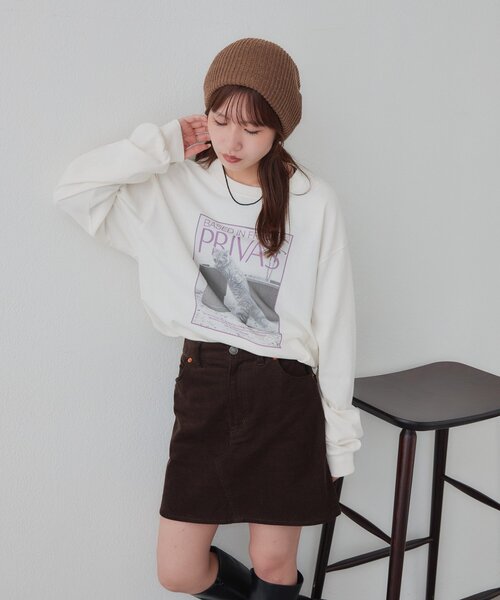 DISCOAT(ディスコート)の「【Enlude】アニマルフォトロンT《ユニセックス》(Tシャツ/カットソー・レディース・オフホワイト/チャコールグレー/ライトベージュ・LARGE/MEDIUM)」の12枚目の写真