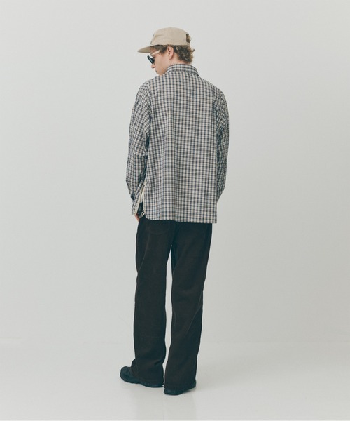 MAISON CLUB(メゾンクラブ)の「【MAISON CLUB】Double Pocket Check Shirt / ダブルポケットチェックシャツ SNF(シャツ/ブラウス・メンズ・グリーン/ブラック/アイボリー・M/L)」の18枚目の写真