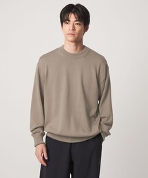FINE BASIC アメリカンシーアイランドコットン クルーネック ニット