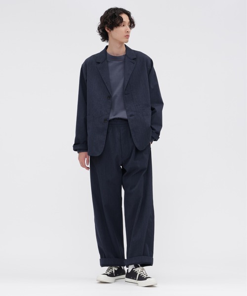 MHL.（エムエイチエル）の「MATTE COTTON JERSEY（Tシャツ/カットソー・メンズ・オフホワイト/グレー/ボルドー・MEDIUM/LARGE）」の10枚目の写真