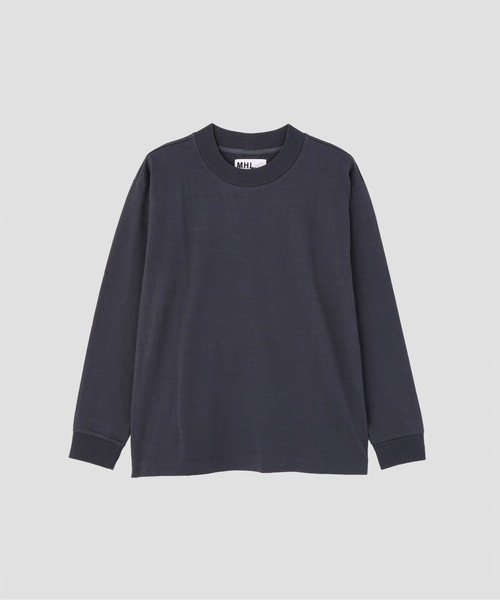 MHL.（エムエイチエル）の「MATTE COTTON JERSEY（Tシャツ/カットソー・メンズ・オフホワイト/グレー/ボルドー・MEDIUM/LARGE）」の11枚目の写真