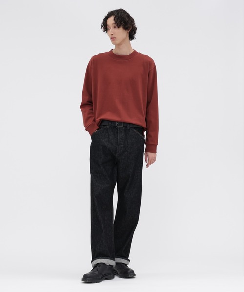 MHL.（エムエイチエル）の「MATTE COTTON JERSEY（Tシャツ/カットソー・メンズ・オフホワイト/グレー/ボルドー・MEDIUM/LARGE）」の13枚目の写真
