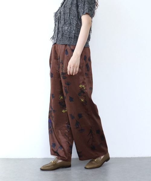 Cepica(セピカ)の「フラワーパークパンツ(その他パンツ・レディース・ブラウン・FREE)」の3枚目の写真