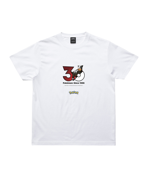 ZOZOSPOT(ゾゾスポット)の「Pokemon 30th Anniversary 1025 T-shirt 「デルビル」(Tシャツ/カットソー・レディース・ホワイト・SMALL/MEDIUM/LARGE/X-LARGE/XX-LARGE/XXX-LARGE/100cm/110cm/120cm/130cm/140cm/150cm/160cm)」の1枚目の写真