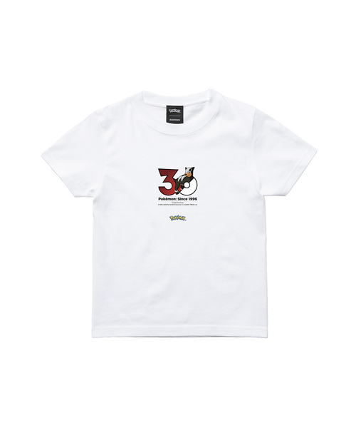 ZOZOSPOT(ゾゾスポット)の「Pokemon 30th Anniversary 1025 T-shirt 「デルビル」(Tシャツ/カットソー・レディース・ホワイト・SMALL/MEDIUM/LARGE/X-LARGE/XX-LARGE/XXX-LARGE/100cm/110cm/120cm/130cm/140cm/150cm/160cm)」の2枚目の写真