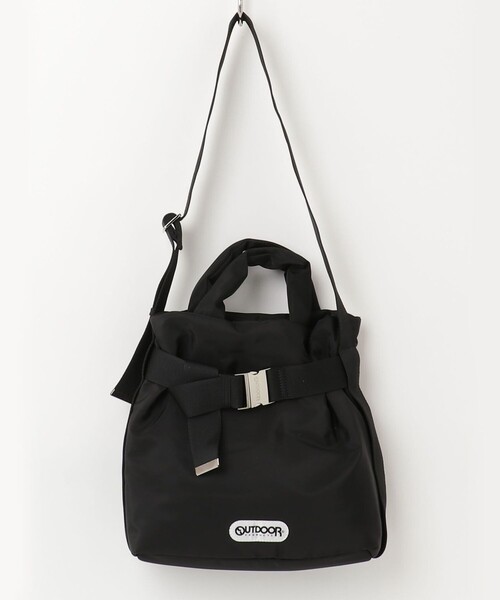 fredy emue（フレディエミュ）の「【OUTDOOR PRODUCTS】ナイロン2wayベルトトートバッグS（トートバッグ・レディース・ブラウン/シルバー/ブラック・FREE）」の12枚目の写真