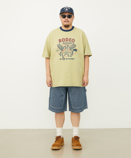 BOOVOOM（ブーブーム）の「[ビッグサイズ]ダブルニヒコリーバミューダデニム（デニムパンツ・メンズ・ブルー・XXL/XXXL）」の6枚目の写真