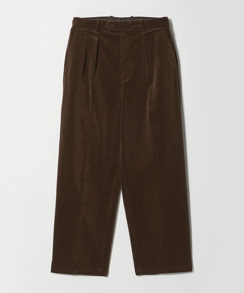 Steven Alan(スティーブンアラン)の「<Steven Alan> 9W コーデュロイ イン ツープリーツ ドレス トラウザーズ II(スラックス・メンズ・ダークグレー/ブラック/オフホワイト/ダークブラウン・S/M/L/XL)」の4枚目の写真