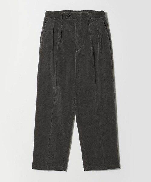 Steven Alan(スティーブンアラン)の「<Steven Alan> 9W コーデュロイ イン ツープリーツ ドレス トラウザーズ II(スラックス・メンズ・ダークグレー/ブラック/オフホワイト/ダークブラウン・S/M/L/XL)」の3枚目の写真