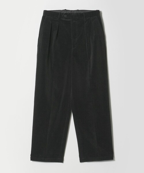 Steven Alan(スティーブンアラン)の「<Steven Alan> 9W コーデュロイ イン ツープリーツ ドレス トラウザーズ II(スラックス・メンズ・ダークグレー/ブラック/オフホワイト/ダークブラウン・S/M/L/XL)」の2枚目の写真