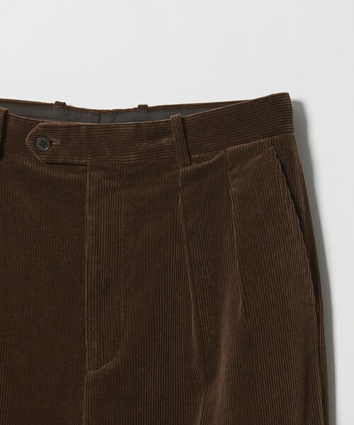 Steven Alan(スティーブンアラン)の「<Steven Alan> 9W コーデュロイ イン ツープリーツ ドレス トラウザーズ II(スラックス・メンズ・ダークグレー/ブラック/オフホワイト/ダークブラウン・S/M/L/XL)」の6枚目の写真