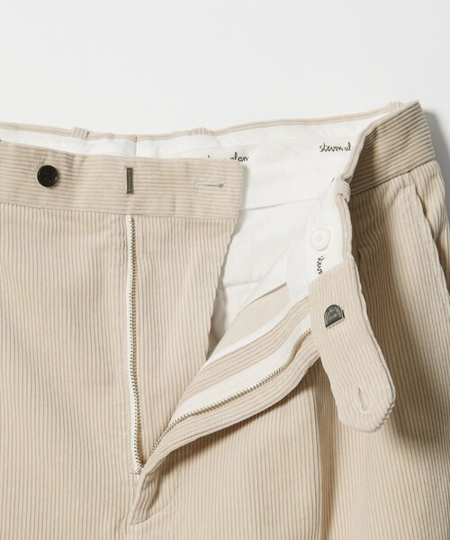 Steven Alan(スティーブンアラン)の「<Steven Alan> 9W コーデュロイ イン ツープリーツ ドレス トラウザーズ II(スラックス・メンズ・ダークグレー/ブラック/オフホワイト/ダークブラウン・S/M/L/XL)」の14枚目の写真