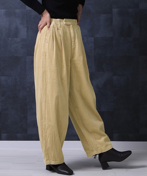 SELECT LEVERY(セレクトリベリー)の「コーデュロイサーカスパンツ(その他パンツ・レディース・ブラック/グレー/ブラウン/ベージュ/モカ/オフホワイト・X-LARGE/LARGE/SMALL/MEDIUM)」の6枚目の写真