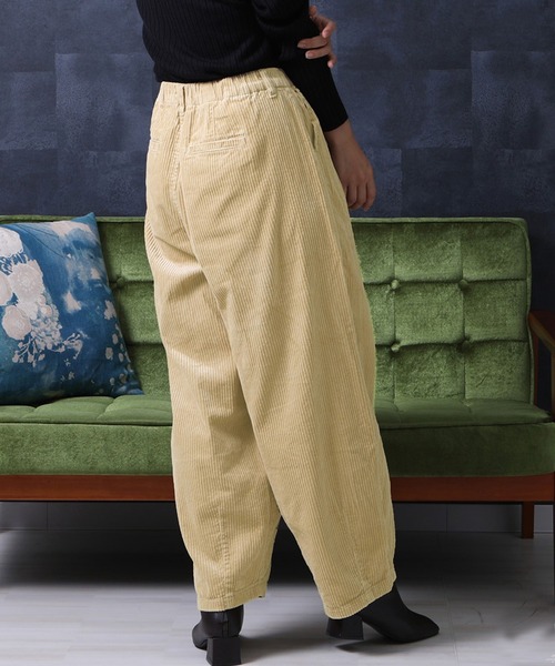 SELECT LEVERY(セレクトリベリー)の「コーデュロイサーカスパンツ(その他パンツ・レディース・ブラック/グレー/ブラウン/ベージュ/モカ/オフホワイト・X-LARGE/LARGE/SMALL/MEDIUM)」の7枚目の写真