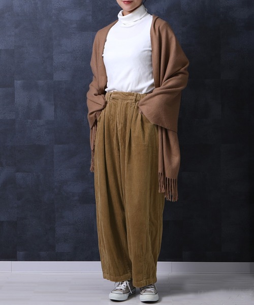 SELECT LEVERY(セレクトリベリー)の「コーデュロイサーカスパンツ(その他パンツ・レディース・ブラック/グレー/ブラウン/ベージュ/モカ/オフホワイト・X-LARGE/LARGE/SMALL/MEDIUM)」の12枚目の写真
