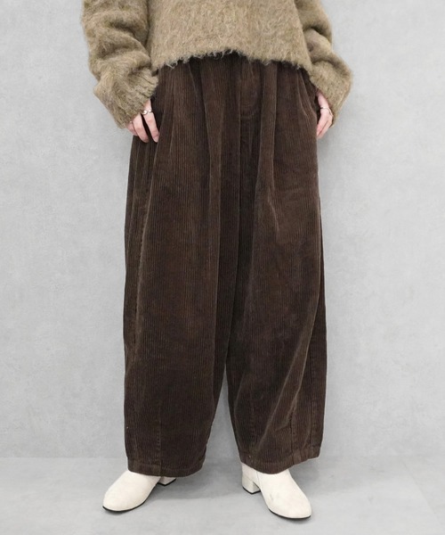 SELECT LEVERY(セレクトリベリー)の「コーデュロイサーカスパンツ(その他パンツ・レディース・ブラック/グレー/ブラウン/ベージュ/モカ/オフホワイト・X-LARGE/LARGE/SMALL/MEDIUM)」の17枚目の写真