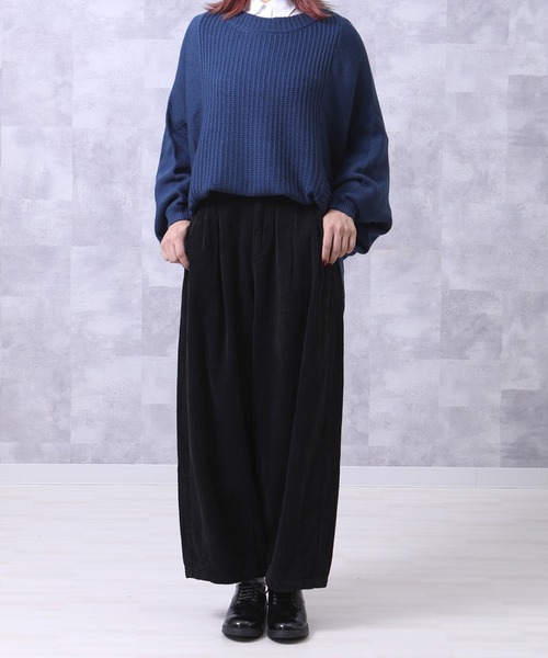 SELECT LEVERY(セレクトリベリー)の「コーデュロイサーカスパンツ(その他パンツ・レディース・ブラック/グレー/ブラウン/ベージュ/モカ/オフホワイト・X-LARGE/LARGE/SMALL/MEDIUM)」の22枚目の写真