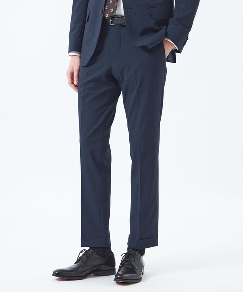 MACKINTOSH PHILOSOPHY(マッキントッシュ フィロソフィー)の「トロッター トラウザーズ【ドレスエクステンション】ツイルストレッチ(その他パンツ・メンズ・ダークネイビー/ブルー系その他7/グレー系その他2・38/42/40)」の3枚目の写真