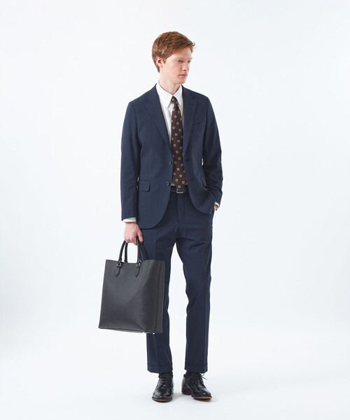 MACKINTOSH PHILOSOPHY(マッキントッシュ フィロソフィー)の「トロッター トラウザーズ【ドレスエクステンション】ツイルストレッチ(その他パンツ・メンズ・ダークネイビー/ブルー系その他7/グレー系その他2・38/42/40)」の5枚目の写真