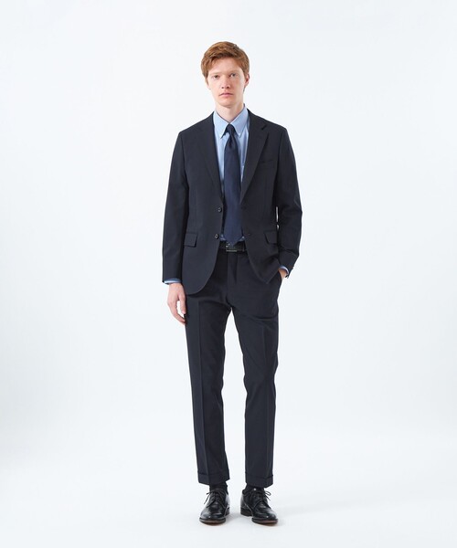 MACKINTOSH PHILOSOPHY(マッキントッシュ フィロソフィー)の「トロッター トラウザーズ【ドレスエクステンション】ツイルストレッチ(その他パンツ・メンズ・ダークネイビー/ブルー系その他7/グレー系その他2・38/42/40)」の6枚目の写真